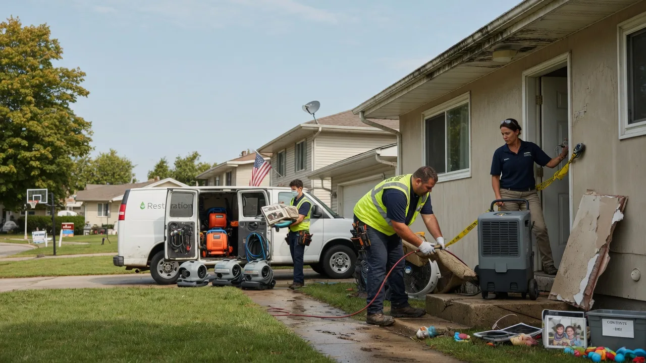Water Damage Restoration in Zanesville, OH near me